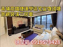 青埔高鐵A19捷運宜雄國瑭景觀裝潢三房車