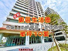東區生活圈｜邊間三房+平車