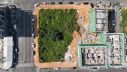 中正大學特區 重劃 三角窗建地