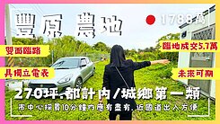 豐原都計內雙面路農地