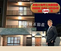 安南三角窗大地坪4車位豪邸