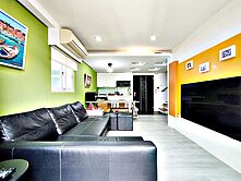 重劃區高樓邊間優美山景絕版5米樓中樓超值溫泉2房