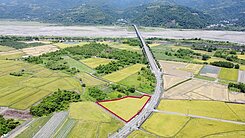 三星近天送碑超大面寬雙面路山景農地