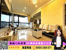 💜卓悅聯盟💜NY璞緻～開闊高樓兩房車位⭐️思帆