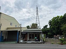豐陽國中旁鄰富陽路國道四號鐵皮屋有台水電農地