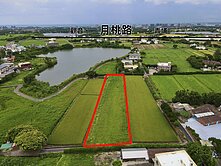 近青埔月桃路旁雙面臨路方正農地