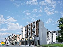C【橋頭新市鎮首選】精品現代格柵美學店住透天