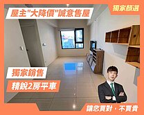 顏選獨家❤️精銳軟體園區超值地段２房+平車位