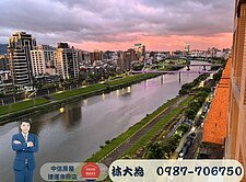 信義臻品｜松山河岸景觀3房 | 面河景無敵棟距