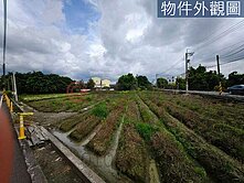 稀有三角窗兩面臨路農地