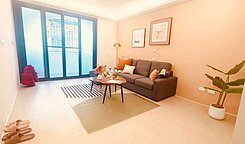 建工商圈翻新漂亮健身公寓