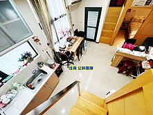 景安捷運商圈★天情魔術空間2+2房★採光佳有陽台