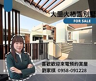 💎 近大里軟園｜適74通勤族｜全新靜巷社區型別墅