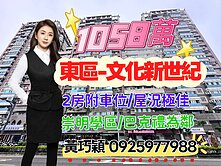 東區｜文化新世紀2房車位
