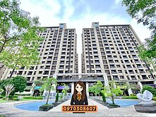 高鐵特區輕屋齡雙陽台精裝大2房平車樹梢戶 