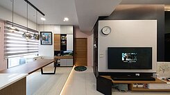 亞灣區l輕屋齡l高樓景觀l精緻兩房平車