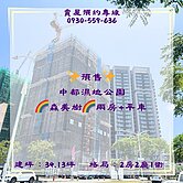 ✨預售✨中都濕地公園🌈森美樹🌈兩房+平車