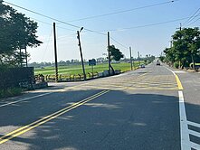 鹿草三角村三面路農地