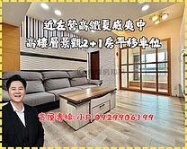 近左營高鐵夏威夷中高樓層景觀2+1房平移車位