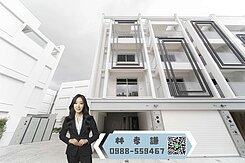 ｜大寮白色美學｜全新未住｜邊間車庫透天
