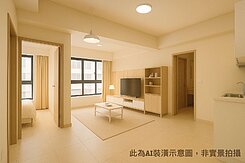 【近竹科園區-星都滙C區高樓採光視野戶2室平車】