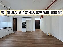 ❤️獨! 青埔A19全新桃大真三房車(電車位)❤️