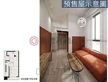 豐原近車站豐閱蒲公英高樓層 挑高樓中樓大套房