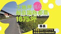 專約)岡山嘉新陸橋為隨路旁17米面寬都農