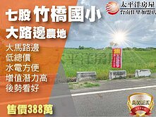 七股竹橋國小大路邊農地