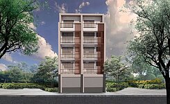 東區旱溪&LaLaport旁臨路五房透天厝2戶A1