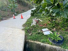 台一線旁景觀美農地