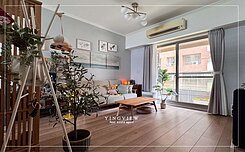 美術館青海商圈｜面公園全屋亮｜質感三房平車