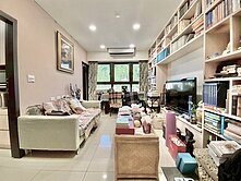 超稀有新店捷運電梯高樓絕美山景裝潢兩房