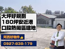 (專)安定大地坪港口段180坪熱鬧建地
