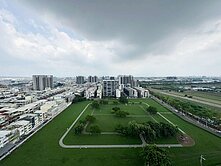 捷運鳳山國中站高樓層景觀陽台面公園全新三房平車