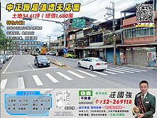 中正路超值透天店面/資深店長  莊國強推薦