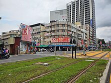 降輕軌 台鐵車站 面寬三角窗金店面								