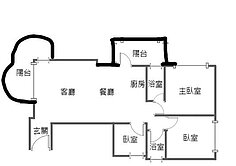 仁武水悅精美裝潢景觀大樓三房平車
