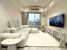 🐰櫻花大英國裝潢視野戶🐶高樓兩房平車奶白風