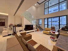 巨蛋核心百坪樓中樓雙車位兩梯一戶免追垃圾車