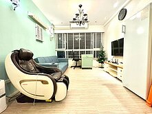 西班牙水花園次頂樓邊間精裝三房車位-買房找👉阿祐