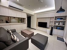 海洋都心二期溫馨2房玄關設計風格+平車