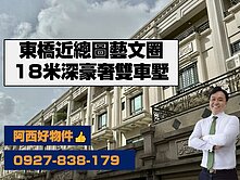 獨賣-東橋稀有釋出輕齡雙車墅