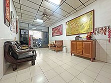 近全聯#莒光面公園傳統格局車庫透天#前後臨路