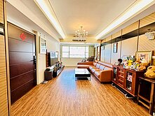 愛河畔~高樓層無敵景觀質感4房雙平車