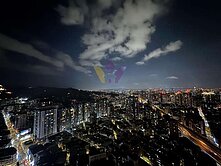 中和南勢角捷運站高樓層景觀三房車