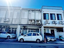 五結國中大路旁透天