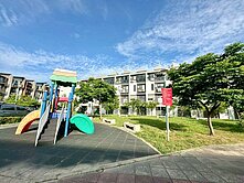 新埔近竹北旺財透天別墅.前院雙車位