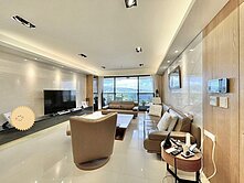 超稀有公所捷運國泰雙璽高樓裝潢景觀四房三衛雙坡平車