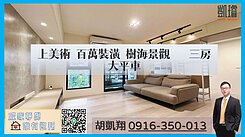 上美術百萬裝潢樹海景觀三房大平車